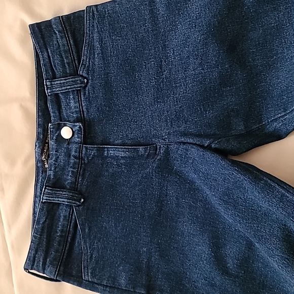 Authentic Balenciaga.Pants Blue Denim Slim Fit Jeans - Picture 7 of 14